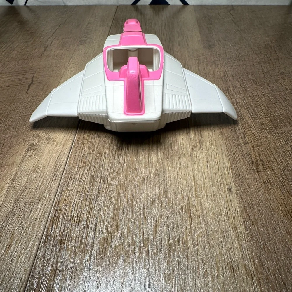 1995 Vintage Pink Power Ranger Saban Ninjazord‎ Crane Jet Plane & Action Figure